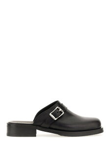 �A���[���K�V�[ OUR LEGACY �t���b�g�V���[�Y �T���_�� �����Y �u���b�N Flat Shoes 366733 �֐� �������� 2025AW el