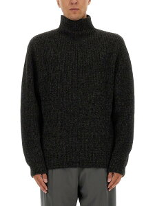 �����[�� LEMAIRE �Z�[�^�[ �j�b�g�E�F�A �����Y �u���b�N Knitwear 365233 �֐� �������� 2025AW el