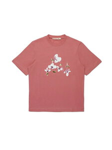 �}���j MARNI �����O�X���[�uT�V���c T�V���c �K�[���Y �s���N Long sleeve t-shirts 367474 �֐� �������� 2025AW el