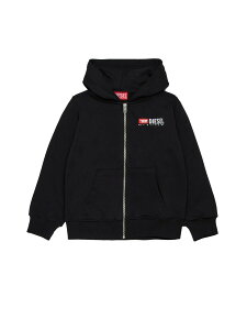 �f�B�[�[�� DIESEL �N���[�l�b�N�X�E�F�b�g�V���c �g���[�i�[ �{�[�C�Y �u���b�N Crew neck sweatshirts 367959 �֐� �������� 2025AW el