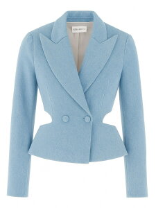 �j�i ���b�` NINA RICCI �X�[�c�W���P�b�g �X�[�c �W���P�b�g ���f�B�[�X �u���[ Suit Jackets 367881 �֐� �������� 2025AW el