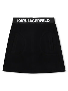 �J�[�� ���K�[�t�F���h KARL LAGERFELD �~�j�o�b�O �X�J�[�g �K�[���Y �u���b�N Mini-skirts 367068 �֐� �������� 2025AW el
