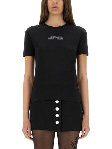 �W�����|�[���E�S���`�G JEAN PAUL GAULTIER �|���V���c T�V���c ���f�B�[�X �u���b�N T-shirts and polo shirts 368424 �֐� �������� 2025AW el