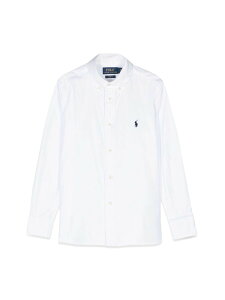 �|���E�����t���[���� POLO RALPH LAUREN �|���V���c �g�b�v�X �{�[�C�Y �z���C�g Polo shirts 367272 �֐� �������� 2025AW el