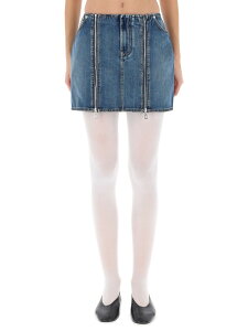 �W�����|�[���E�S���`�G JEAN PAUL GAULTIER �X�J�[�g ���f�B�[�X �u���[ Skirts 367825 �֐� �������� 2025AW el