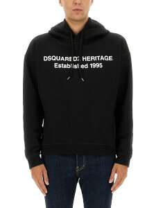 �f�B�[�X�N�G�A�[�h DSQUARED2 �X�E�F�b�g�V���c �g���[�i�[ �����Y �u���b�N Sweatshirts 370097 �֐� �������� 2025AW el