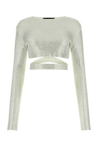 ANDREA ADAMO T�V���c �g�b�v�X ���f�B�[�X �z���C�g T-shirts and tops ADSS23TO10135268 0474 White �֐� �������� 2023SS gb