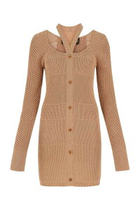 ANDREA ADAMO �����s�[�X �h���X ���f�B�[�X �u���E�� Dresses ADSS22DR06031476 0476 Brown �֐� �������� 2022SS gb
