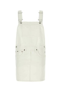 �v���_ PRADA �����s�[�X �h���X ���f�B�[�X �z���C�g Dresses GFA139SOOO14LW F01CD White �֐� �������� 2025SS gb