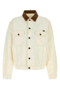 �v���_ PRADA �W���P�b�g �����Y �z���C�g Jackets GEB320SOOO1954 F01CD White �֐� �������� 2026AW gb
