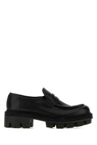 �v���_ PRADA ���[�t�@�[ ���f�B�[�X �u���b�N Loafers 1D696OF055Y9S F0002 Black �֐� �������� 2026AW gb