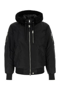 �}�b�J�[�W�� MACKAGE �W���P�b�g �����Y �u���b�N Jackets AUGUSTZ BLACK Black �֐� �������� 2026AW gb