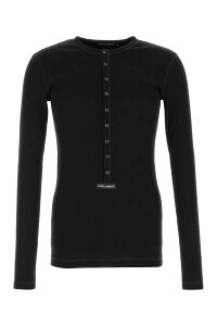�h���`�F&�K�b�o�[�i DOLCE&GABBANA T�V���c �����Y �u���b�N T-shirts G8PG8TG7P3I N0000 Black �֐� �������� 2026AW gb