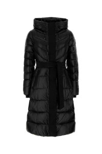 �}�b�J�[�W�� MACKAGE �g�����`�R�[�g �R�[�g ���f�B�[�X �u���b�N Coats and trench coats CORALIAZ BLACK Black �֐� �������� 2026AW gb