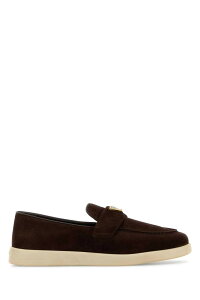 �v���_ PRADA �X�j�[�J�[ ���f�B�[�X �u���E�� Sneakers 1D222NFB0253LOL F0003 Brown �֐� �������� 2026AW gb