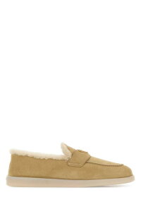 �v���_ PRADA ���[�t�@�[ ���f�B�[�X Loafers 1D222NFZB253ZKP F0379 Beige o Tan �֐� �������� 2026AW gb