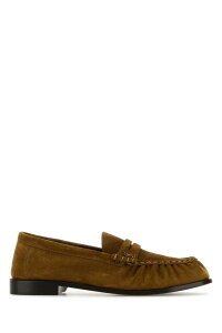 �C�� �T�����[���� SAINT LAURENT PARIS ���[�t�@�[ �����Y �u���E�� Loafers 8168122W5AC 9808 Camel �֐� �������� 2026AW gb