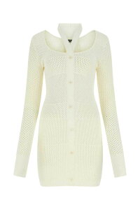 ANDREA ADAMO �����s�[�X �h���X ���f�B�[�X �z���C�g Dresses ADSS22DR06031474 0474 White �֐� �������� 2022SS gb
