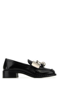 �v���_ PRADA ���[�t�@�[ ���f�B�[�X �u���b�N Loafers 1D981NFD035P39 F0002 Black �֐� �������� 2025AW gb