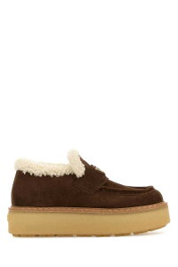 �v���_ PRADA ���[�t�@�[ ���f�B�[�X �u���E�� Loafers 1D717NFZD50JFT F0324 Brown �֐� �������� 2026AW gb