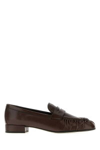 �v���_ PRADA ���[�t�@�[ ���f�B�[�X �u���E�� Loafers 1D175OF020007 F0003 Brown �֐� �������� 2026AW gb