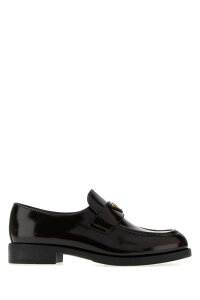 �v���_ PRADA ���[�t�@�[ ���f�B�[�X �u���E�� Loafers 1D329NFDX25P39 F0038 Brown �֐� �������� 2026AW gb