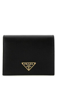 �v���_ PRADA �J�[�h�z���_�[ ���z ���f�B�[�X �u���b�N Wallets and Card Holders 1MV204QHH F0002 Black �֐� �������� gb