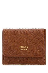 �v���_ PRADA �J�[�h�z���_�[ ���z ���f�B�[�X �u���E�� Wallets and Card Holders 1MH0432BE1 F0046 Camel �֐� �������� 2026AW gb