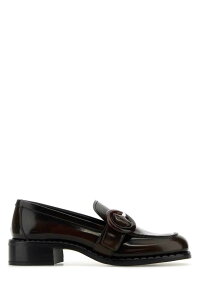 �v���_ PRADA ���[�t�@�[ ���f�B�[�X �u���E�� Loafers 1D979NF035P39 F0038 Brown �֐� �������� 2026AW gb