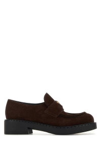 �v���_ PRADA ���[�t�@�[ ���f�B�[�X �u���E�� Loafers 1D246MFG050MG0 F0003 Brown �֐� �������� 2026AW gb