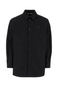 ���@�����e�B�m �K�����@�[�j VALENTINO GARAVANI �V���c �����Y �u���[ Shirts 4V3CIO059UA 598 Blue �֐� �������� 2024SS gb