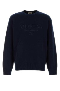 ���@�����e�B�m �K�����@�[�j VALENTINO GARAVANI �Z�[�^�[ �j�b�g�E�F�A �����Y �u���[ Knitwear 5V3KC30AACF 598 Blue �֐� �������� 2024AW gb