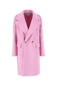 �{�b�e�K ���F�l�^ BOTTEGA VENETA �g�����`�R�[�g �R�[�g ���f�B�[�X �s���N Coats and trench coats 689344V2C90 5600 Pink �֐� �������� 2022AW gb