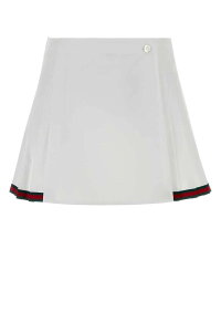 �O�b�` GUCCI �X�J�[�g ���f�B�[�X �z���C�g Skirts 846659ZAJP1 9000 White �֐� �������� 2026SS gb