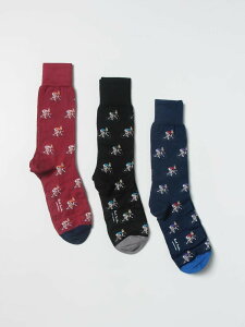 �|�[���X�~�X PAUL SMITH �C�� �\�b�N�X �����Y �}���`�J���[ Socks M1ASOCKARABB �֐� �������� 2025AW gi
