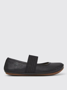 �J���y�[�� CAMPER �o���G�V���[�Y �V���[�Y �K�[���Y �u���b�N Ballet flats 80025-053 RIGHT �֐� �������� 2025AW gi