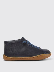 �J���y�[�� CAMPER �t���b�g�X�j�[�J�[ �X�j�[�J�[ �{�[�C�Y �u���[ Flat sneakers 90019-096 PEU �֐� �������� 2025AW gi