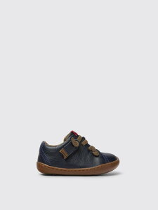 �J���y�[�� CAMPER �t���b�g�X�j�[�J�[ �X�j�[�J�[ �{�[�C�Y �u���[ Flat sneakers 80212-077 PEU �֐� �������� 2025AW gi