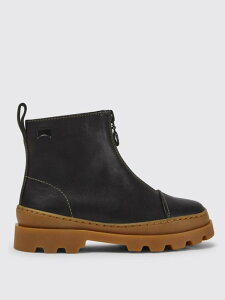 �J���y�[�� CAMPER �_�[�r�[�V���[�Y �V���[�Y �{�[�C�Y �u���b�N Derby shoes K900274-001 BRUTUS �֐� �������� 2025AW gi