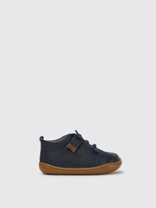 �J���y�[�� CAMPER �t���b�g�X�j�[�J�[ �X�j�[�J�[ �{�[�C�Y �u���[ Flat sneakers 80153-082 PEU �֐� �������� 2025AW gi