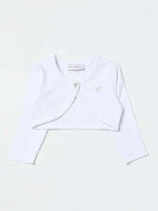 ���i���U MONNALISA �N���[�l�b�N�W�����p�[ �j�b�g�E�F�A �K�[���Y �z���C�g Crew neck jumpers 17CCAD3204 �֐� �������� 2025AW gi