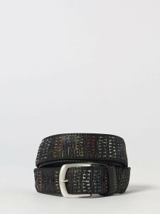 �I���`�A�[�j ORCIANI �x���g �����Y �u���b�N Belts U08355BTR �֐� �������� 2025AW gi