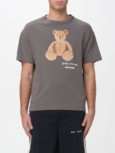 �p�[�� �G���W�F���X PALM ANGELS T�V���c �����Y �O���[ T-shirts AA109F25JER00A �֐� �������� 2025AW gi
