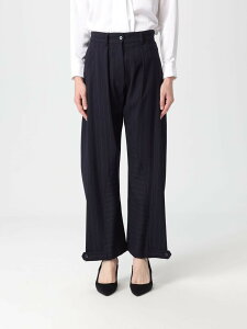 �s���R PINKO �Y�{�� �p���c ���f�B�[�X �z���C�g Trousers 105707A2QY �֐� �������� 2025AW gi