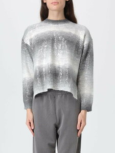 �����[ �W���[ LIU JO �Z�[�^�[ �j�b�g�E�F�A ���f�B�[�X �O���[ Knitwear MF5380MA14R �֐� �������� 2025AW gi