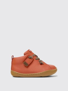 �J���y�[�� CAMPER �t���b�g�X�j�[�J�[ �X�j�[�J�[ �{�[�C�Y �I�����W Flat sneakers 80153-115 PEU �֐� �������� 2025AW gi