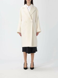�}�b�N�X�}�[�� �X�e���f�B�I MAX MARA STUDIO �g�����`�R�[�g �R�[�g ���f�B�[�X �z���C�g Coats and trench coats 2526016042600 �֐� �������� 2025AW gi