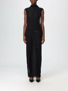 �W�����|�[���E�S���`�G JEAN PAUL GAULTIER �����s�[�X �h���X ���f�B�[�X �u���b�N Dresses 2503WDR022M001 Black �֐� �������� 2025AW gi