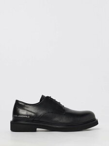 �J�[�� ���K�[�t�F���h KARL LAGERFELD ���[�X�A�b�v�V���[�Y �h���X�V���[�Y �����Y �u���b�N Lace-up Shoes KL12225 �֐� �������� 2026SS gi
