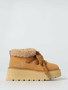 �J�[�� ���K�[�t�F���h KARL LAGERFELD �u�[�c ���f�B�[�X �u���E�� Boots KL48632 �֐� �������� 2025AW gi
